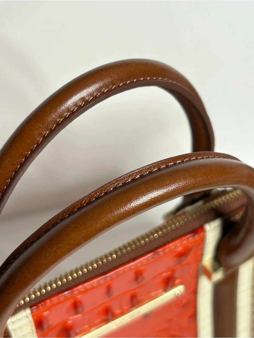 Brahmin Duxbury Cabana Vertical Vineyard Satchel and Checkbook Wallet Set